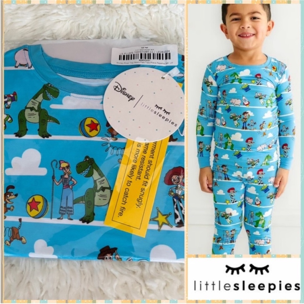 Little Sleepies Toy Story Pals 2-piece Pajama Set - 2T